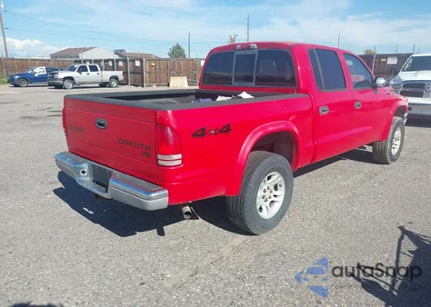 2004 Dodge Dakota Slt z USA, uszkodzony, nr VIN 1D7HG48N14S542424